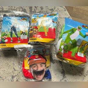 Halloween costume set - super Mario brothers